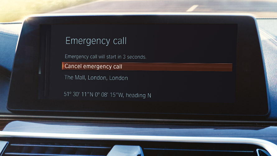 emergency call bmw